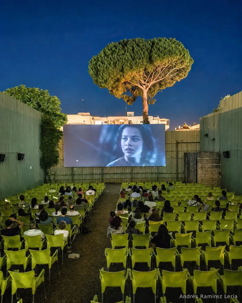A veces el cine de verano no va solo de mirar una pantalla, sino de compartir una calma. De llegar sin demasiada épica, sentarse, comentar cualquier cosa en voz baja y sentir que el plan tenía esa medida exacta que tienen las noches buenas: película, brisa, julio y alguien con quien apetece estar.